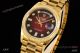 Swiss 2834 Rolex Day-Date 36 Red Ombre Dial Presidential Strap (3)_th.jpg
